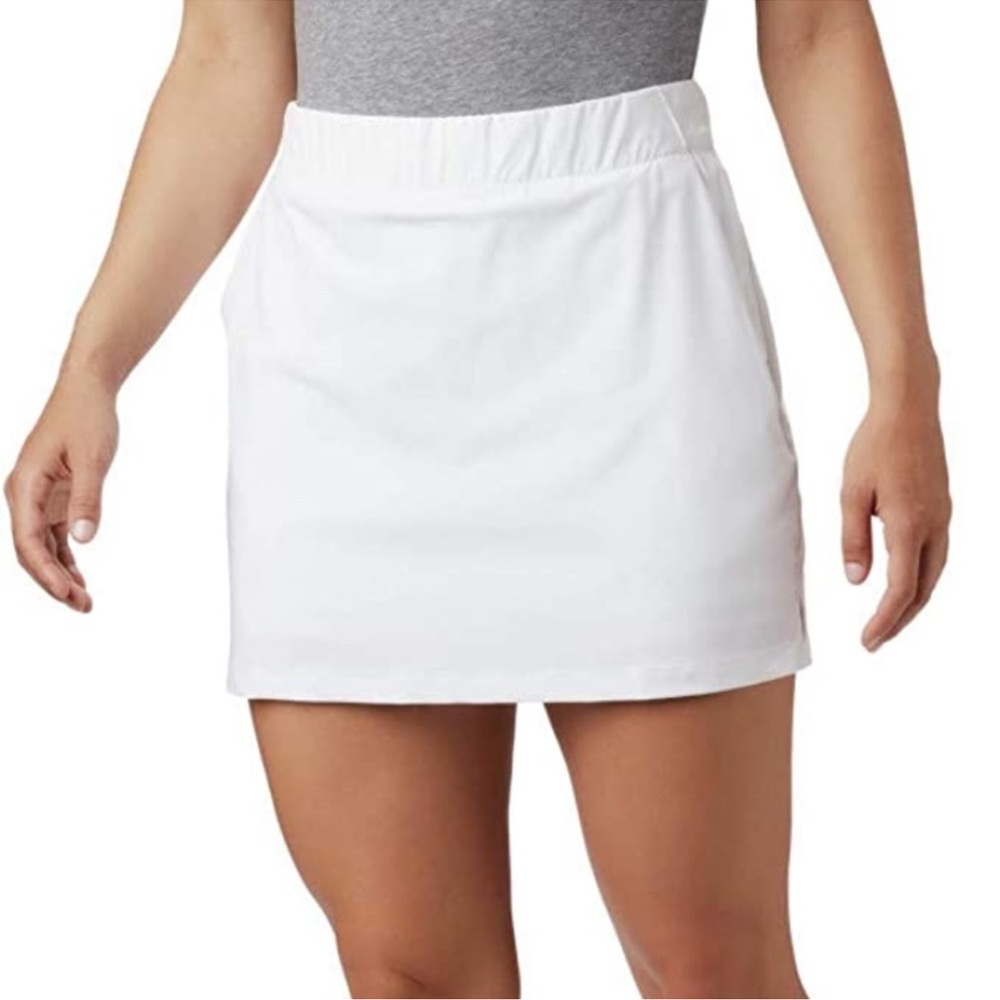 Columbia Omni Shield Chill River Skort White size XL NEW